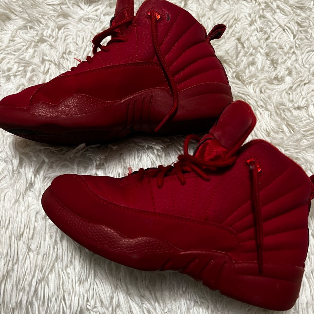 KidsAir Jordan 12 Retro Gym Red